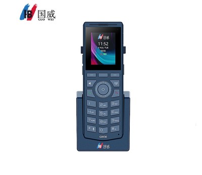国威GW36无线WiFi手持电话机,移动办公SIP电话机